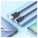 USB кабель Hoco X88, USB тип-A, micro-USB тип-B, 100 см, 2,4 А, черный, #6931474783325 Превью 1