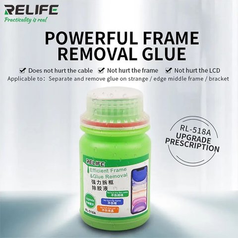 Очиститель RELIFE RL-518A, для демонтажа рамки, 250 мл Превью 1