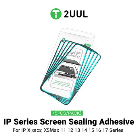 Стикер дисплея 2UUL SA13 для Apple iPhone 13, 5 шт., adhesive Превью 1