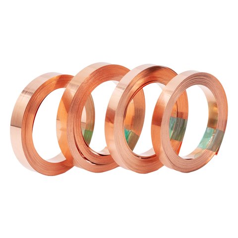 Copper Tape for Battery Welding, (0.15 mm, 8 mm, 10 m) Preview 1
