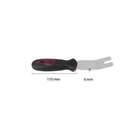 Car Trim Removal Tool with "U" Notch Double Step Blade (Stainless Steel, 200 mm) Preview 3