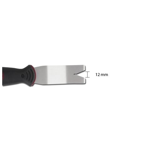 Car Trim Removal Tool with "V" Notch Double Step Blade (Stainless Steel, 200 mm) Preview 2