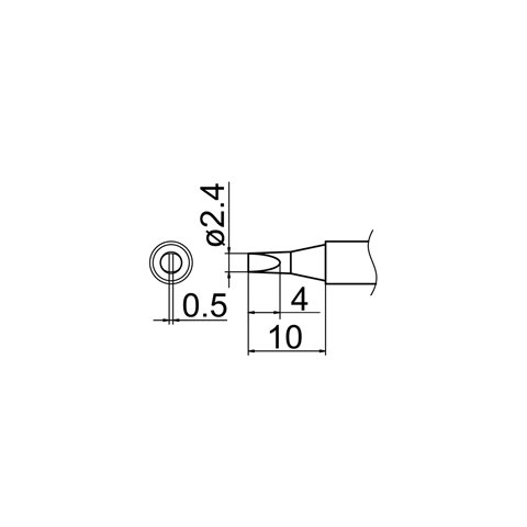 Soldering Tip HAKKO T12-D24 Preview 4