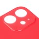 Задняя панель корпуса для iPhone 12 mini, красная, не нужно снимать стекло камеры, Original (PRC), big hole Превью 1