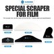 Espátula Sunshine SS-064A, para pegar películas, 93 mm, plástico, blanco Vista previa  1