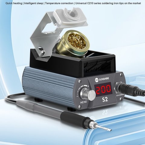 Estación de soldadura Sunshine S2, digital, 40 W Vista previa  2