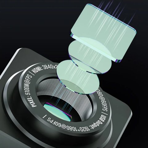 Cámara ocular Mechanic MOS-510, para microscopio, 4K Vista previa  5