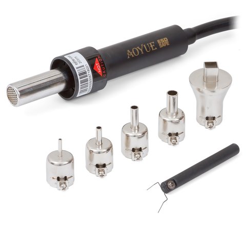 Термоповітряна паяльна станція AOYUE 968 з паяльником і димопоглиначем Прев'ю 3