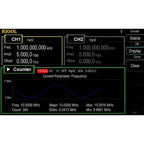 Универсальный генератор сигналов RIGOL DG4062 Превью 8