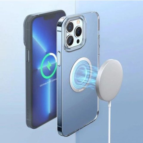 Металеві пластини Baseus Halo Series, срібляста, клейка основа, кільце, метал, 2 шт., MagSafe, #PCCH000012 Прев'ю 1