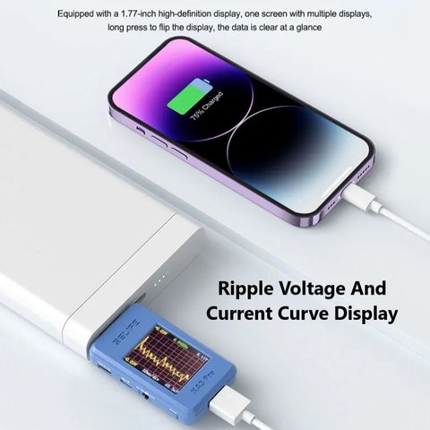 USB-тестер RELIFE XA3 Pro Превью 5