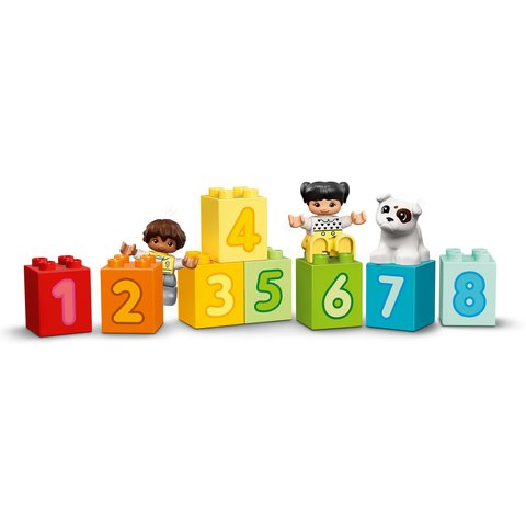 Конструктор LEGO DUPLO Потяг із цифрами – вчимося рахувати 10954 Прев'ю 4
