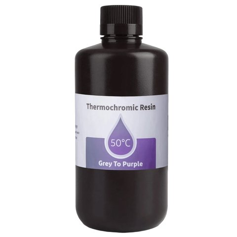 Фотополимерная смола для 3D-принтера ELEGOO Grey to Purple, 1 кг Превью 10