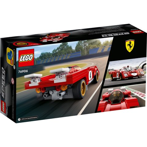 Конструктор LEGO Швидкісні перегони 1970 Ferrari 512 M (76906) Прев'ю 1